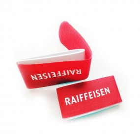 Fascette sci con logo personalizzato